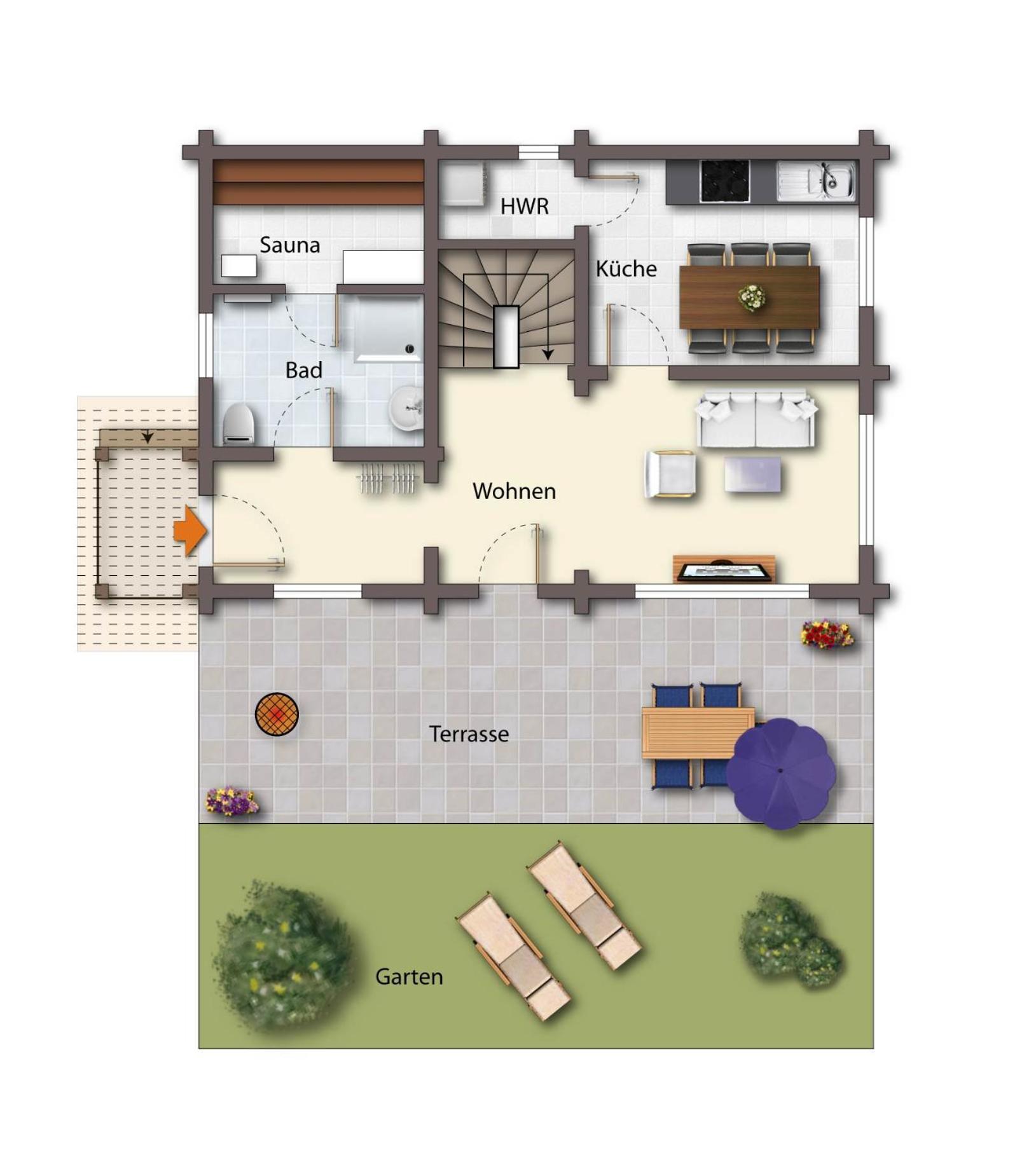 זאסניץ Blockhausferien Ruegen - Meerblick מראה חיצוני תמונה